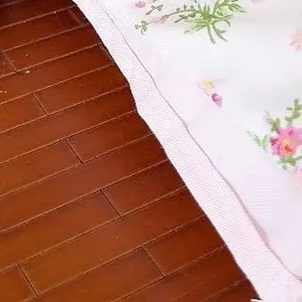 1/12 Dollhouse Miniature Bed Four Piece Bed Set Bed Sheet Quilt Pillow Quilt Cover Bedding Set Doll Bedroom Decoration Toy