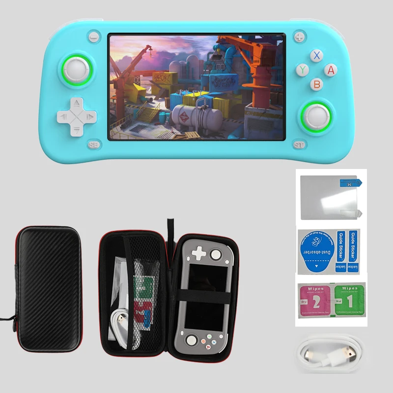 New Arrival XF43 Retro Handheld Game Console Support HD OUT Gaming System 4.3 Inch Screen Video Game Player Gift for Kids Adults