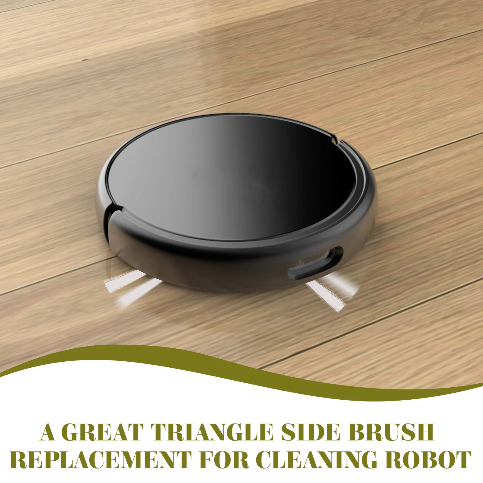 

3Pcs Premium Triangle Side Brush Compatible with Irobot500 600 700 Robot Vacuum Accessories Strong Build Quality for Daily
