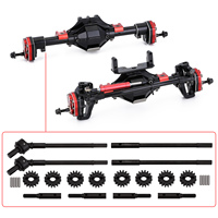 CVD Metal Dogbone Shaft Portal Axle Gears for 1:10 RC Crawler Car INJORA YQCQ-04 Replacement Parts
