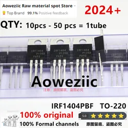 Aoweziic 2024 + 10pcs-50pcs 100% novo importado original irf1404 irf1404pbf para-220 mos fet 162a 40v