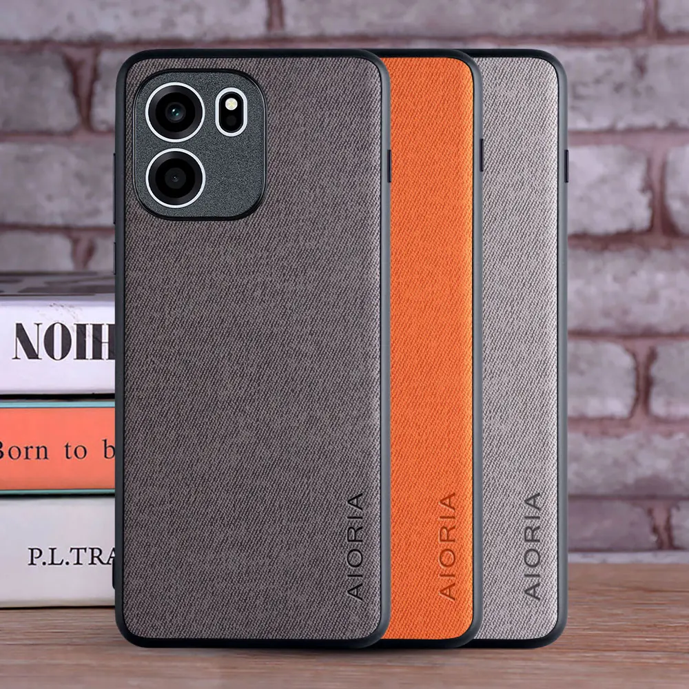 Case for OnePlus Nord CE6 Leather Fashion Soft TPU Master Hard Textile Leather Fashion Phone Cover for Nord CE 6 Case Funda
