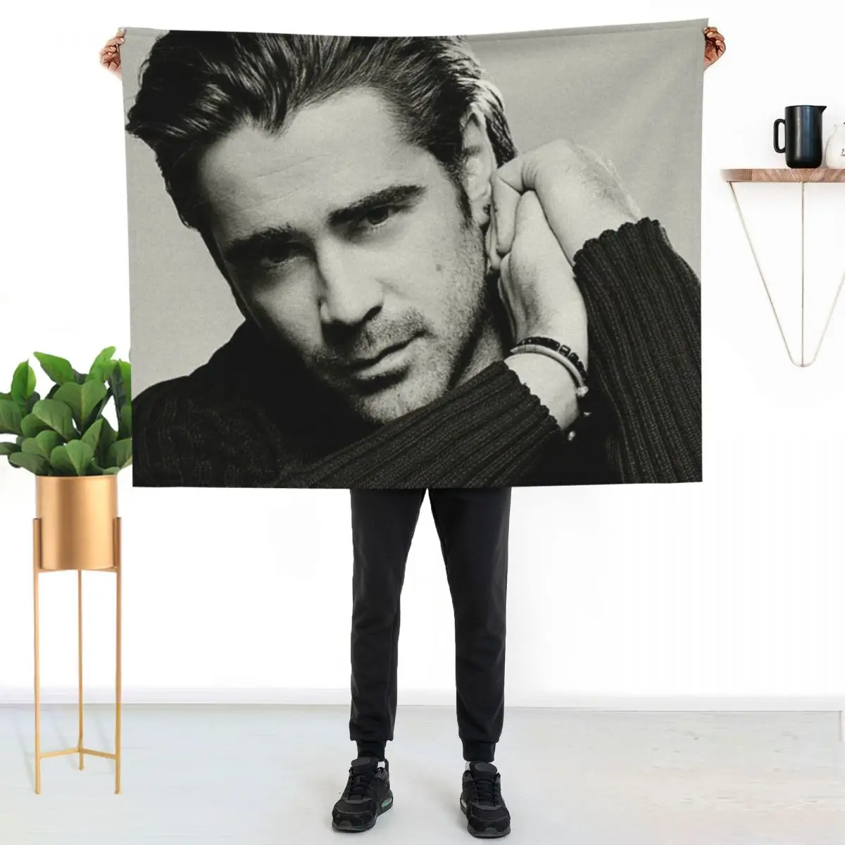 colin farrell Throw Blanket heavy to sleep Tourist sofa bed Plaid Blankets