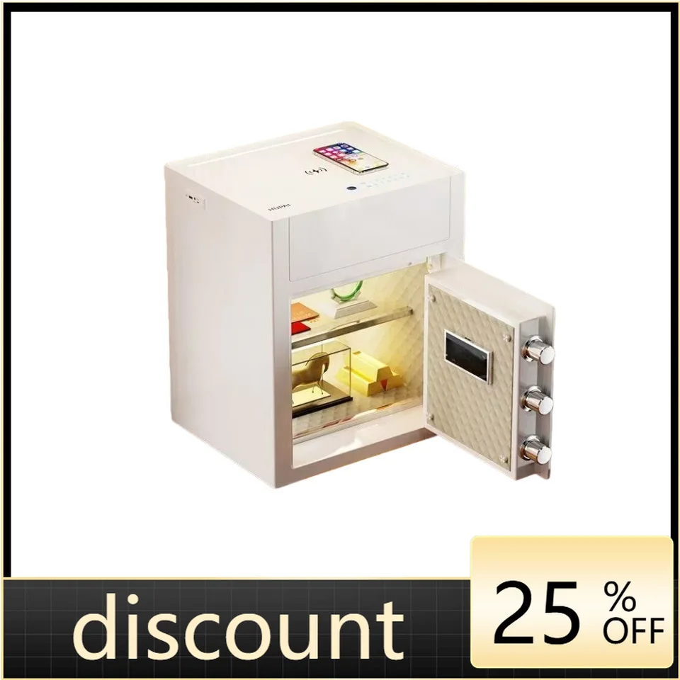 

LMM bedside table integrated household all-steel wireless charging fingerprint wifi intelligent multi-function safe