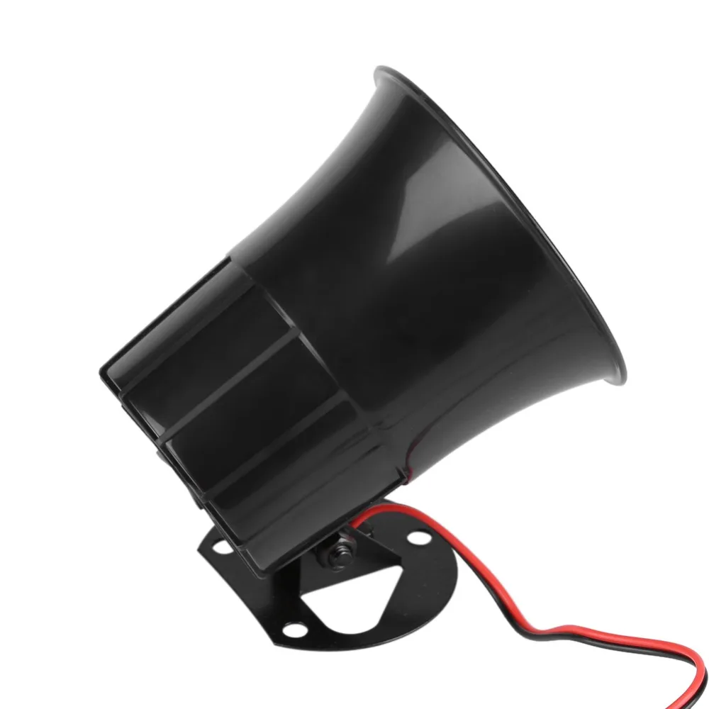 Warning device DC12V Alarm Siren 15W Passive Alarm Horn High decibel Wired type Warning Horn Vehicle warning
