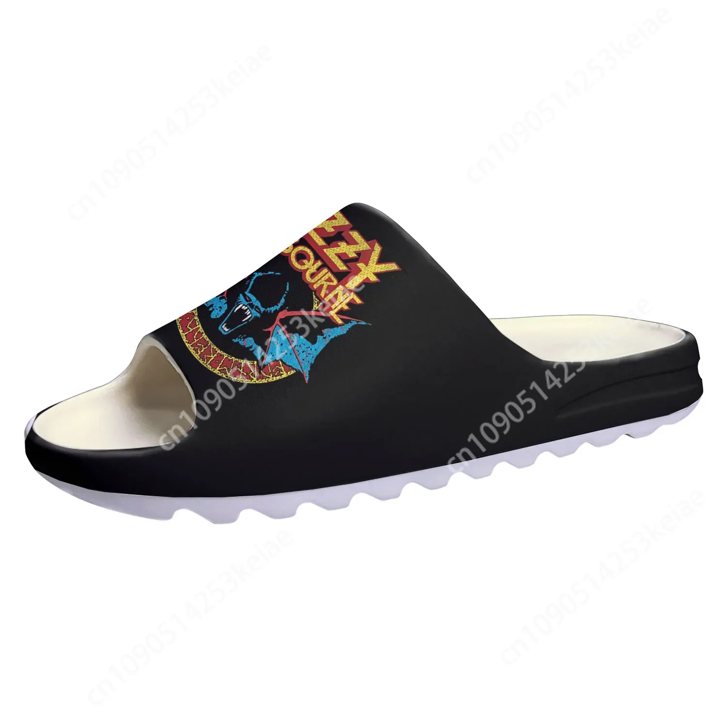 Ozzy Osbourne Metal Rock Singer Soft Sole Sllipers Home Clogs Water Shoes Mens Womens Teenager Beach Customize on Shit Sandals