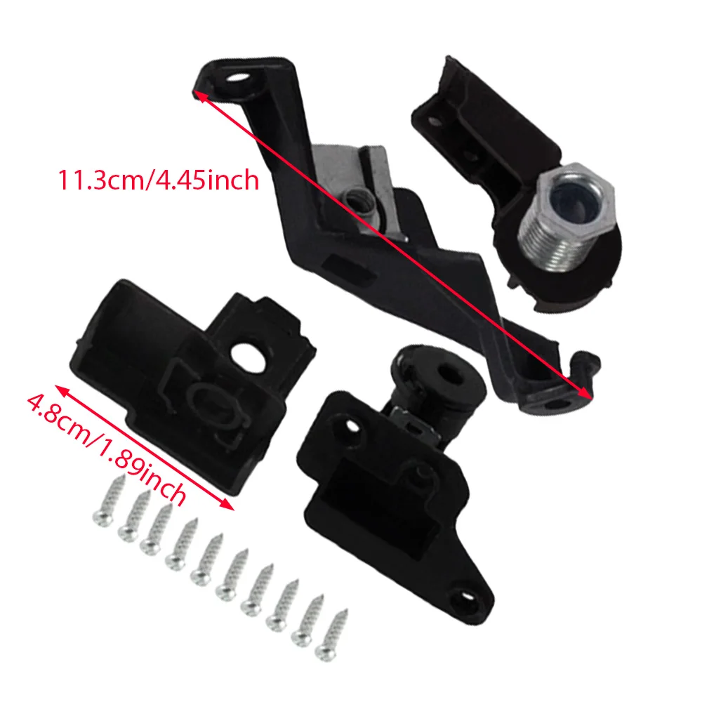 Car Front Bumper Headlight Headlamp Bracket Repair Kit For VW Golf 7 2014-2017 5G0998225 5G0998226 Plastic