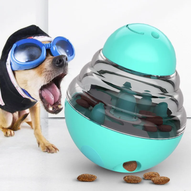 Meistverkauftes Hundespielzeug auf Amazon Leckerli-Spender Wobbler Haustierzubehör Lehrreiches Slow-Eating Spielzeugball für Hunde