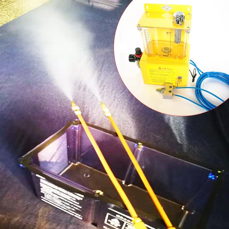 TLF MQL Lubrificante pneumatico Pompa d'aria Sistema di lubrificazione a nebbia d'olio di raffreddamento per spruzzatore micro-lubrificazione