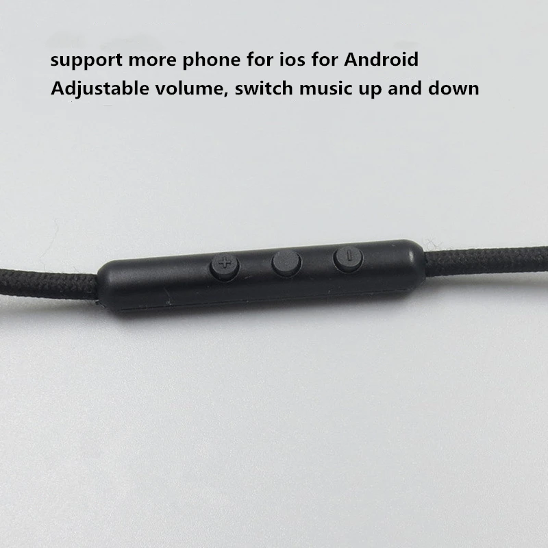 YAYINCC Headphone Kabel Audio 3.5MM dengan Volume Mikrofon In-Line untuk Headset Bluetooth Skullcandy Hesh3 Hesh2 Hesh Crusher Crusher