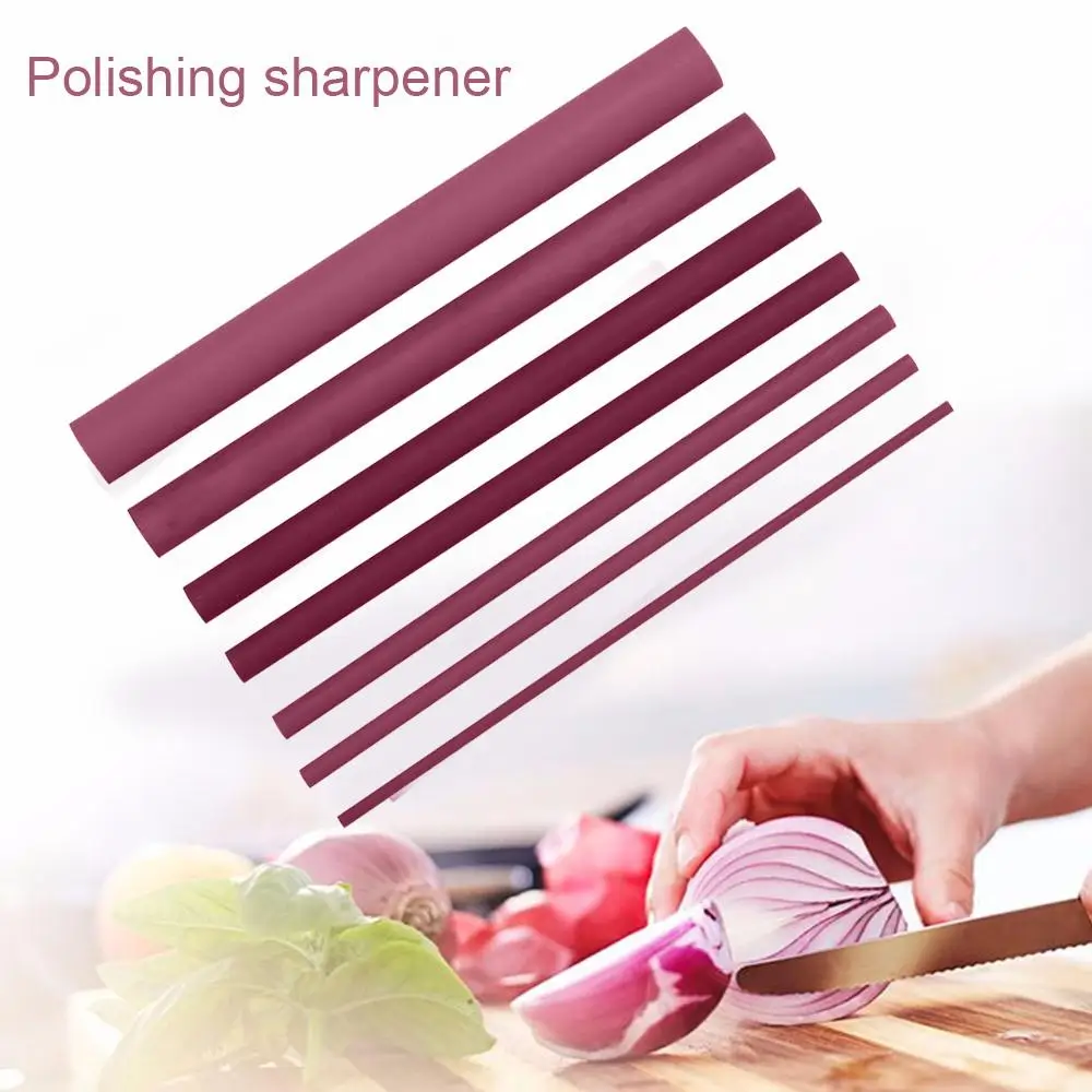 New 3000 Grits Whetstone Polishing Oil Ruby Stone Kitchen Abrasive Sharpener Cone Ruby Oil Stone Home Kitchen Tools Accessory