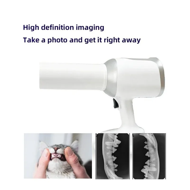 JINGT RV-210RG Portable Pet X-ray Ultra-high FrequencyX-ray Machine Oral Imaging System with More Than 3 Seconds of Imaging Time