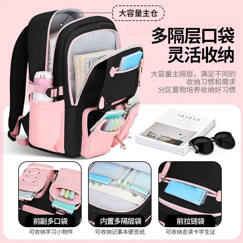 Fashion Girls School Backpack School Bags Teenage laptop Backpack Casual Travel backpack Book Bag Children schoolbag Waterproof