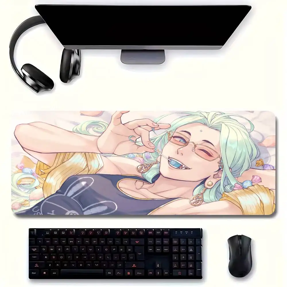 Buddha Anime R-Record Of Ragnarok Mousepad Non-slip Suitable For Office Computers Laptops E-sports Game Desk Mats XXL Keyboard