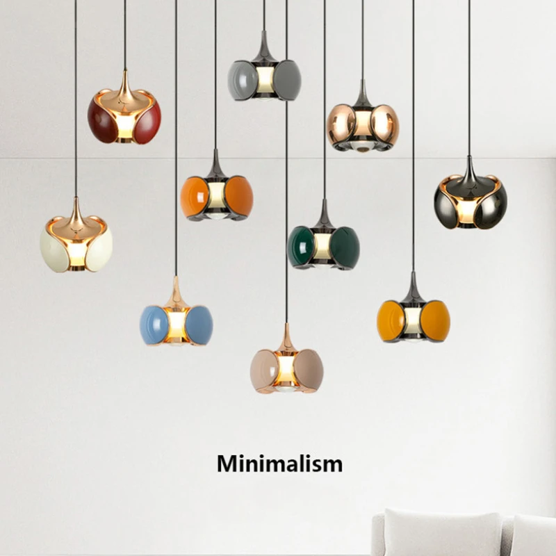 Bedroom Bedside Lighting Pendant Lights Home Decor Living Room Ceiling Hanging Lamps Restaurant Adjustable Small Chandelier