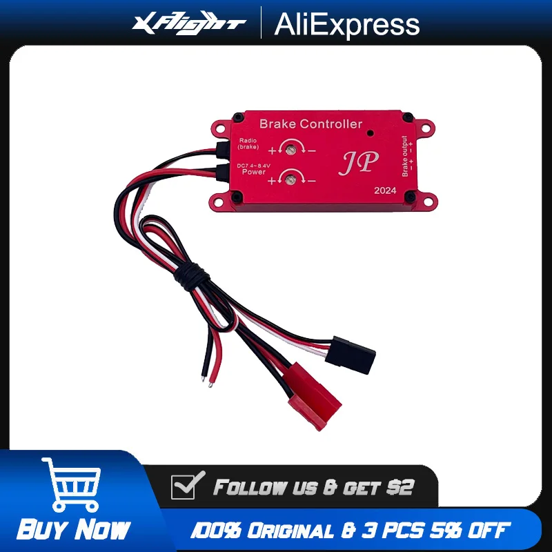 

XAERO Multi-Function Brake Wheel Controller for RC Jets, ABS System with LCD Display, Compatible 6-12S LiPo