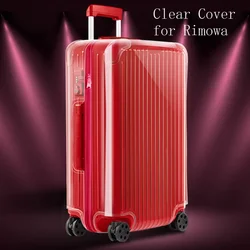 Clear Cover For Rimowa Essential with Zipper High Quality Suitcase Protector Customized Luggage Covers for 20