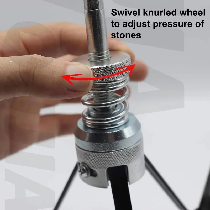 Afilador del cilindro del motor con acciones de 4".