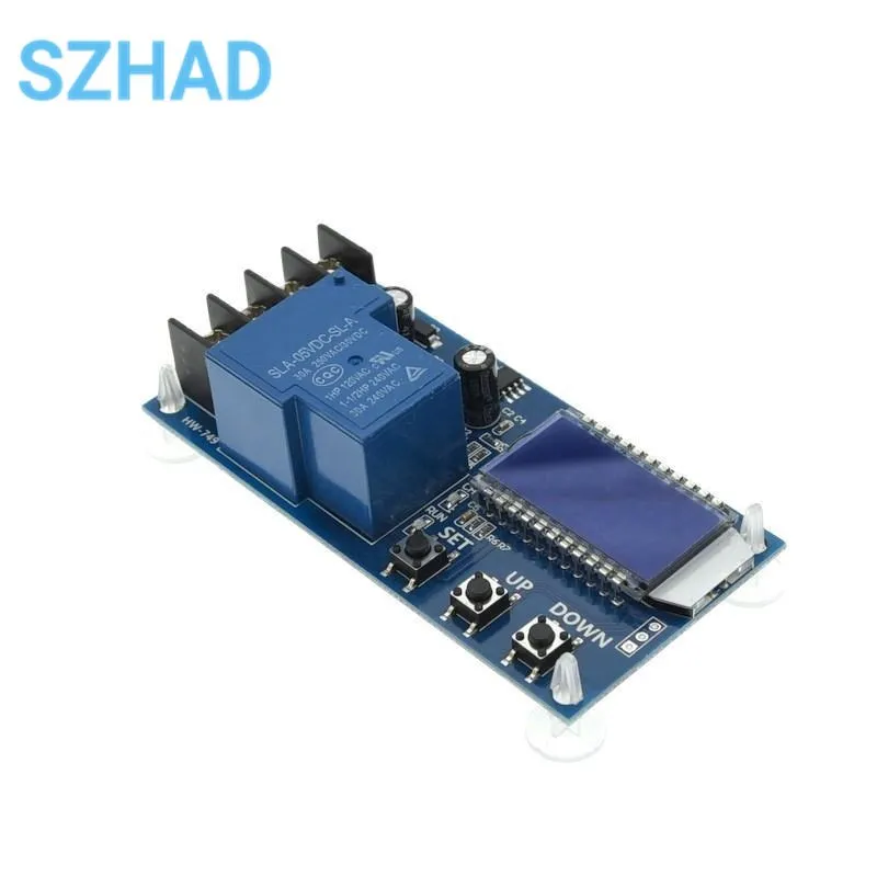 Реле, чувствительное к напряжению, 30 А, 12–48 В — контроллер зарядного устройства с автоматическим отключением и ЖК-дисплеем для свинцово-кислотных аккумуляторов