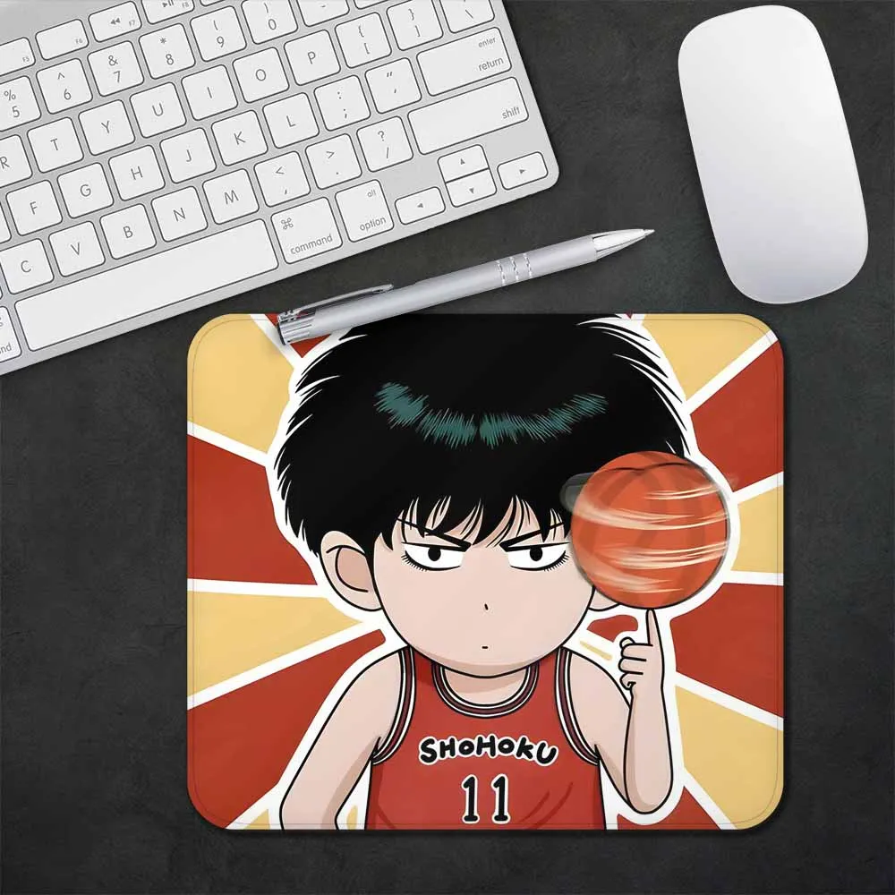 Alfombrilla de ratón para juegos de cómics SLAM DUNK XS, alfombrilla de ratón pequeña para PC, decoración de escritorio, alfombrilla de ratón de oficina, alfombra de escritorio