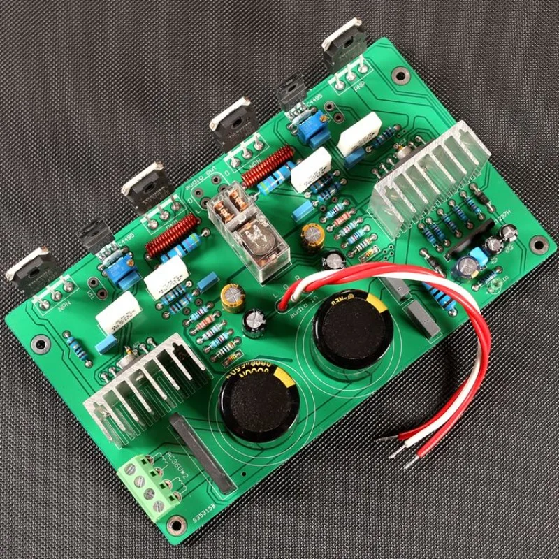 Low Distortion Low Noise UPC1298V Dual Channel 80Wx2 Power Amplifier Board AP Test