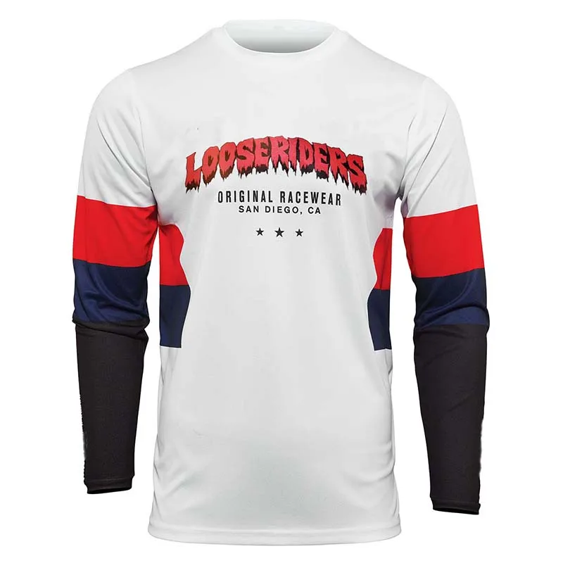 

Men's long-sleeved motocross jersey BMX bike mtb loose rider shirt Downhill mountain bike MTB shirt DH motocross clothing