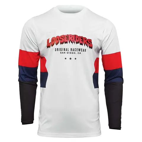 Men's long-sleeved motocross jersey BMX bike mtb loose rider shirt Downhill mountain bike MTB shirt DH motocross clothing