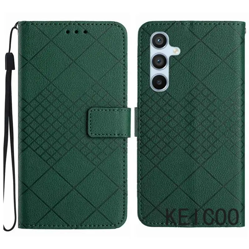 A15 Cases Soft Silicone Leather Wallet Flip Case For Samsung Galaxy A15 A05 A05S A25 5G SM-A156 A055 Phone Cover Fundas Coque