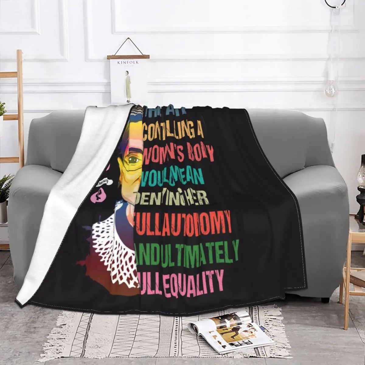 Pro Choice My Body My Choice Blanket Cover Flannel Abortion Rights Feminist Warm Throw Blankets for Outdoor Travel Bedspread