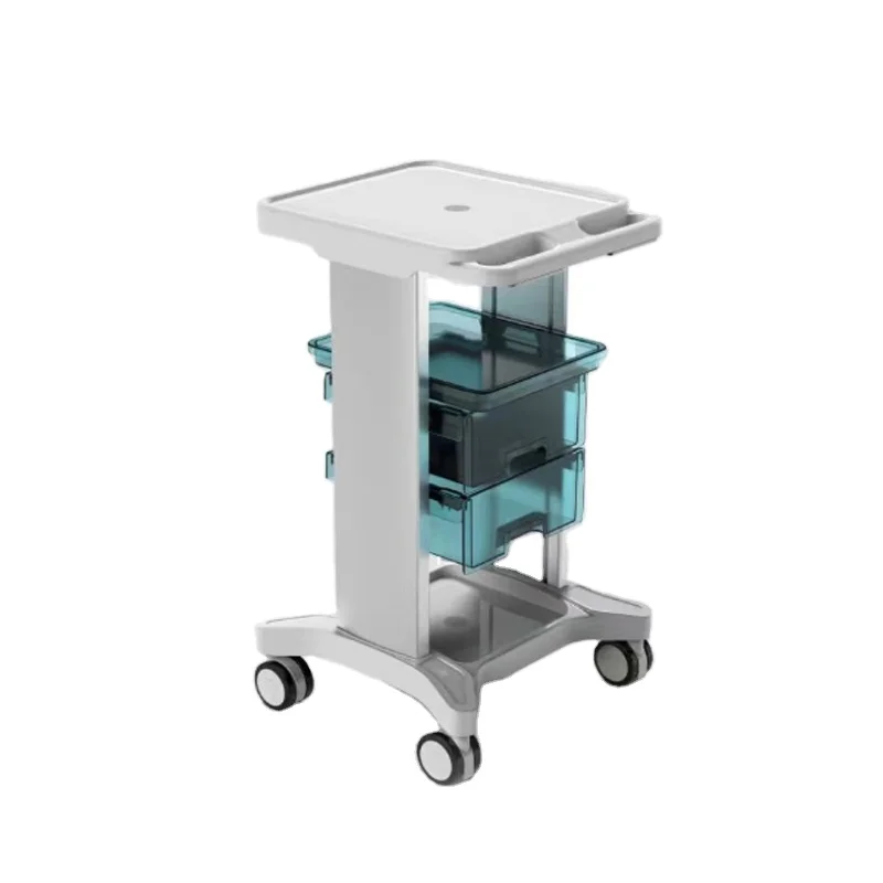 Beauty Instrument Cart Salon Spa Trolley Stand With Wheel Cart Holder Storage Shelf Tattoo Equipment