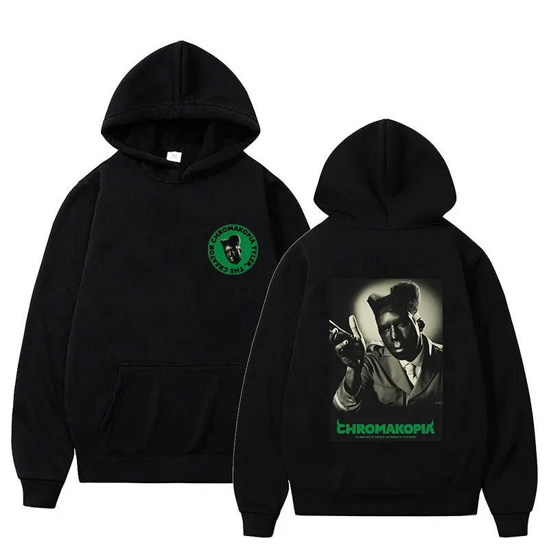 Tyler Creator Chromakopia Album Merch Hoodie Women Men Long Sleeve ST CHROMA Sweatshirt Fashion Pullover Clothes Streetwear Tops