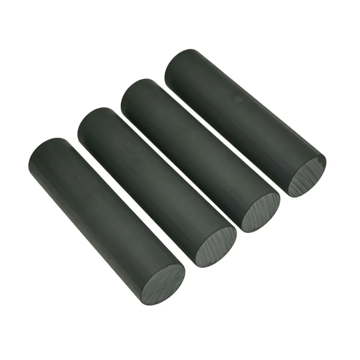 Solid Silicon Carbide Heating Rod, High Temp Resistant SiC Support Bar, Refractory Ceramic Small Thin Rod for Kiln Sintering