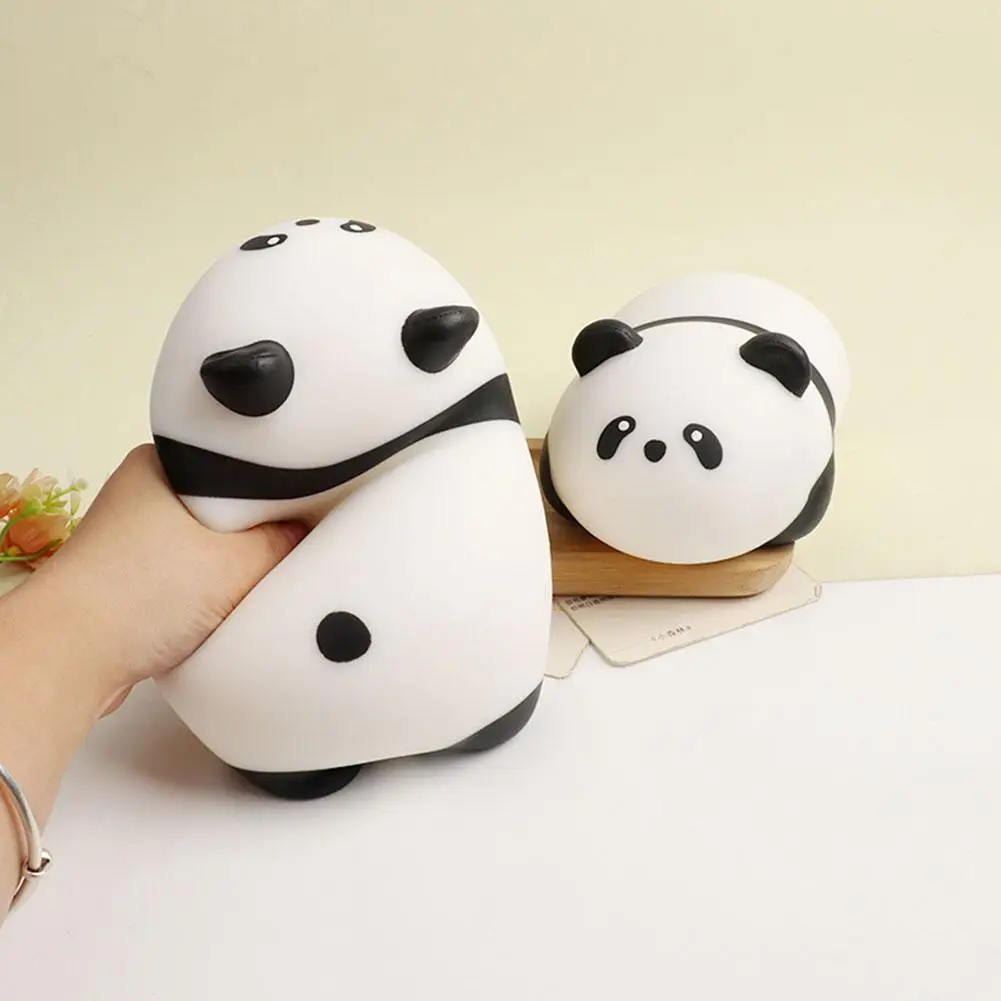 Alívio do estresse espremer brinquedos para adultos e crianças bonito dos desenhos animados panda recuperação lenta pitada macia pop sensorial alívio do estresse brinquedo
