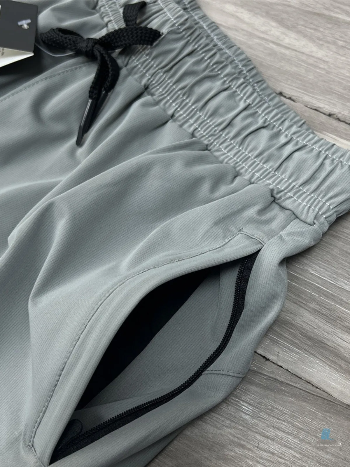 

Cooling Feeling Qui Dry Laser Perforated Summer Sport Fitn Running orts 7 Inches Casual Pants Straight Leg mid Waist