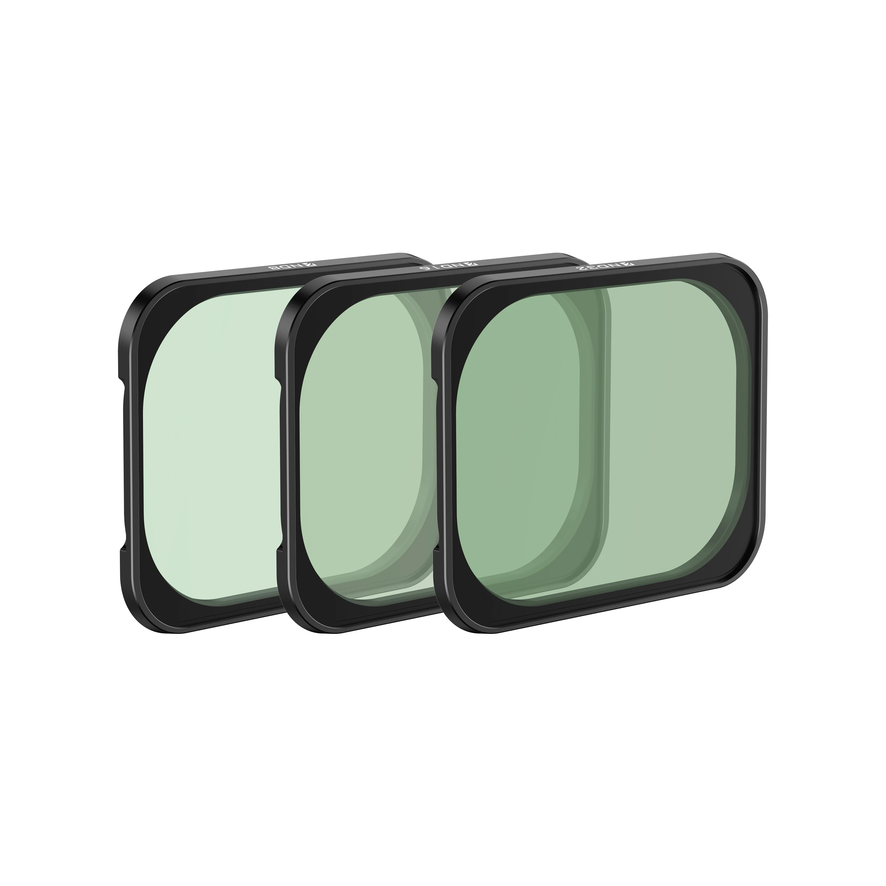 Freewell Magnetisches ND-Filterset für Ricoh GRIV Gegenlichtblende. Enthält stapelbare ND8-, ND16- und ND32-Filter mit hochwertigem gehärtetem Glas.