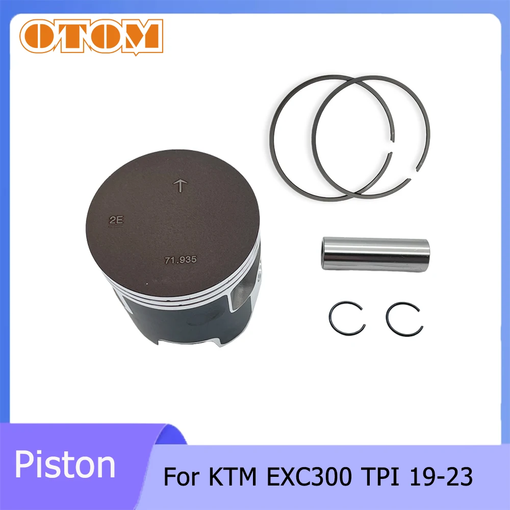 OTOM Motorcycle Cylinder Kit Engine Parts Piston For HUSQVARNA TE TX 300i KTM XC XCW EXC TPI GASGAS EC EX 300CC 19-23