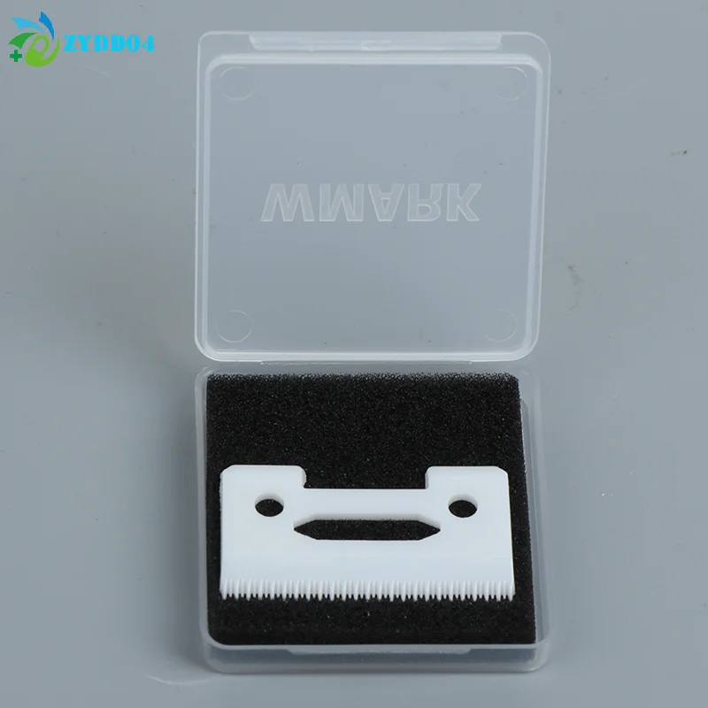 ●2-Hole Stagger-Tooth Ceramic Movable Blade Cordless Clipper Replaceable Blade