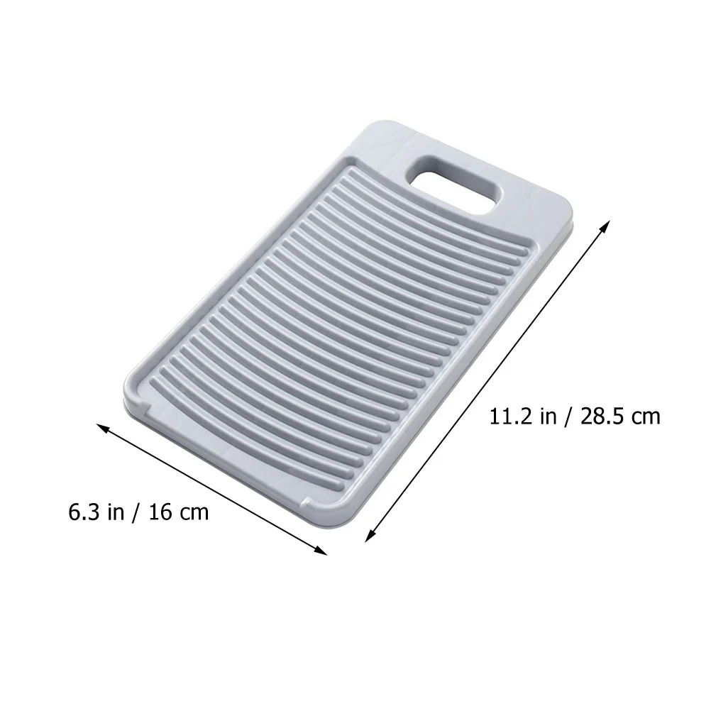 Washboard Anti-slip Hangable Laundry and Artifact (grey) Washing Portable Drying Rack Manual Clothes Washer Hanging for Hand