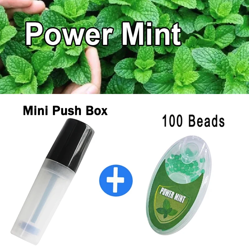 

Simple mini Push Machine 100PCS DIY Mix Fruit flavour Explosion Beads Menthol Black Ice taste Popping Push Ball Smoking Gadgets