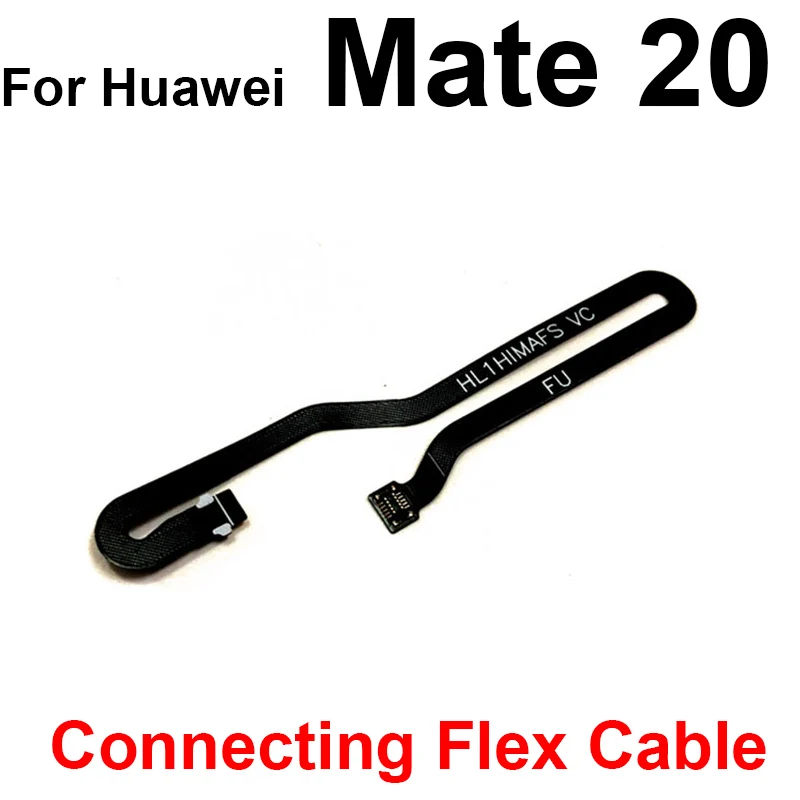 Home Retrun Button Sensor Touch ID Flex Cable For Huawei Mate 20 Mate 20 Lite Fingerprint Ring Extend Connecting Flex Ribbon