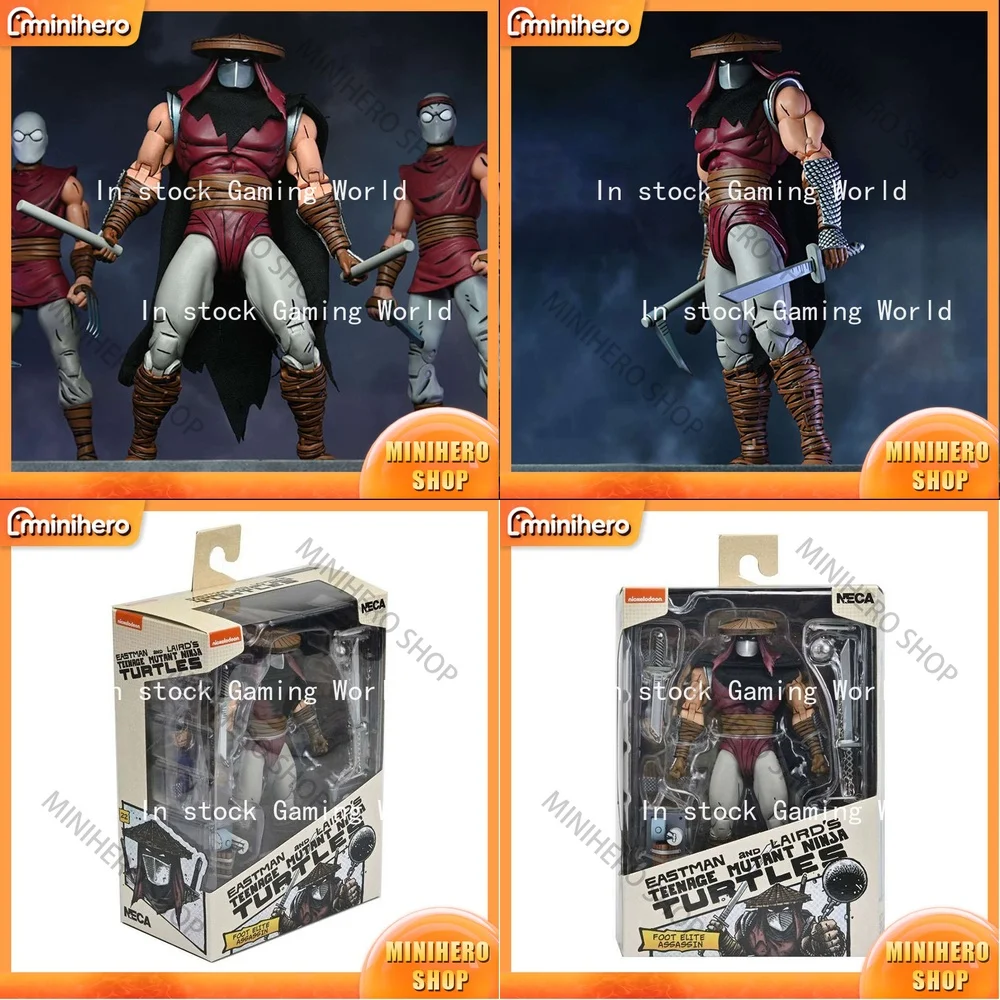 

Новинка в наличии: Коллекционная фигурка NECA Ninja Turtles Eastman & Laird Foot Clan Elite Assassin 54442 – подарок для взрослых