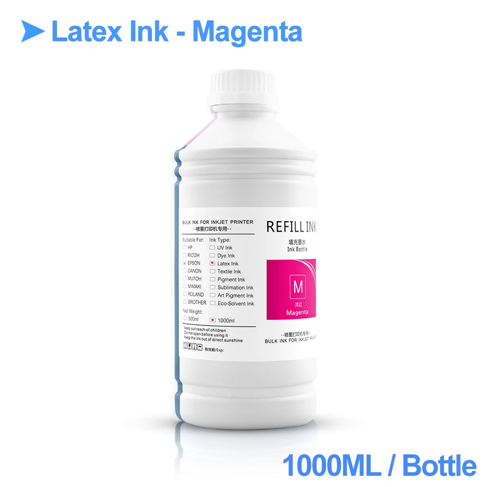 Latex Ink For HP 792 831 For HP Latex 110 300 310 315 330 335 360 365 370 560 570 Printers High Quality Refill Ink