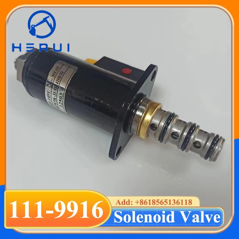 111-9916 121-1490 121-1491 Elektrozawór pompy hydraulicznej koparki dla111991612114901211491