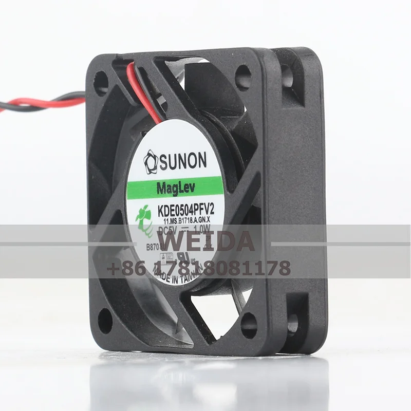 New original SUNON DC5V 1.0W KDE0504PFV2 4cm 4010 Suspension Maglevitating charger Silent cooling fan 40*40*10