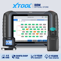 XTOOL D8W D8S Bluetooth Car Diagnostics Tool Automotive Scanner  ECU Coding Bi-directional 42+ Resets CANFD DOIP FCA Topology