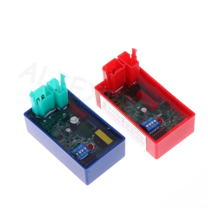 6PIN Motorcycle CDI Racing Type With DIP Switch For AKT125 RX125 FT125 FT150 Quick Installation Ignition Enhancement