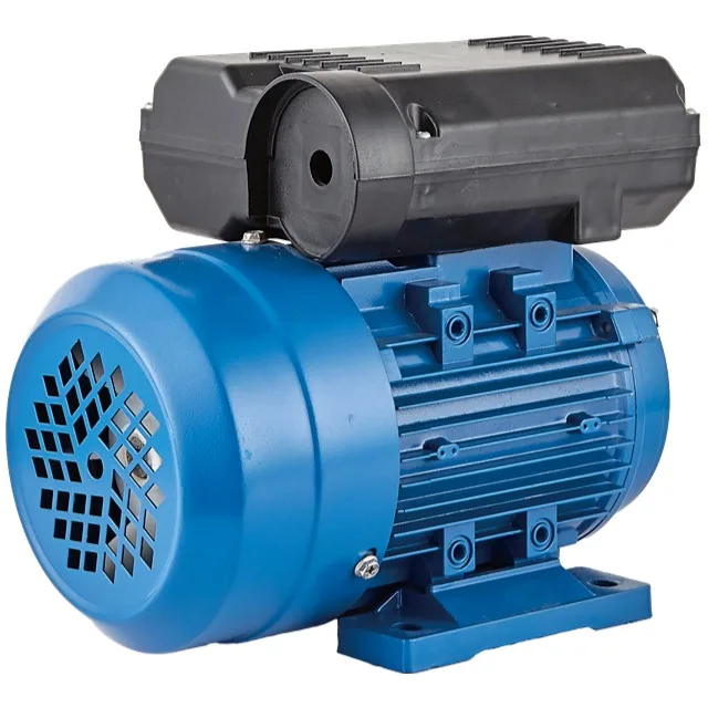 High Starting Running Torque Two Dual-Capacitor Aluminum Housing Single Phase Electric Induction Asynchronous Ac Motor