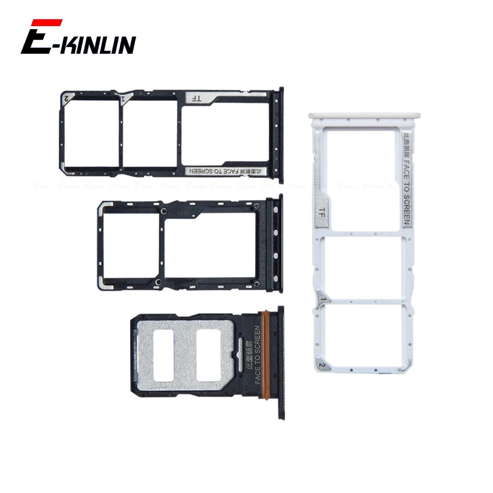 Sim Card Tray Socket Slot Reader Adapter For XiaoMi Redmi Note 11 11T Pro Plus 4G 5G Micro SD Card Holder Connector Container