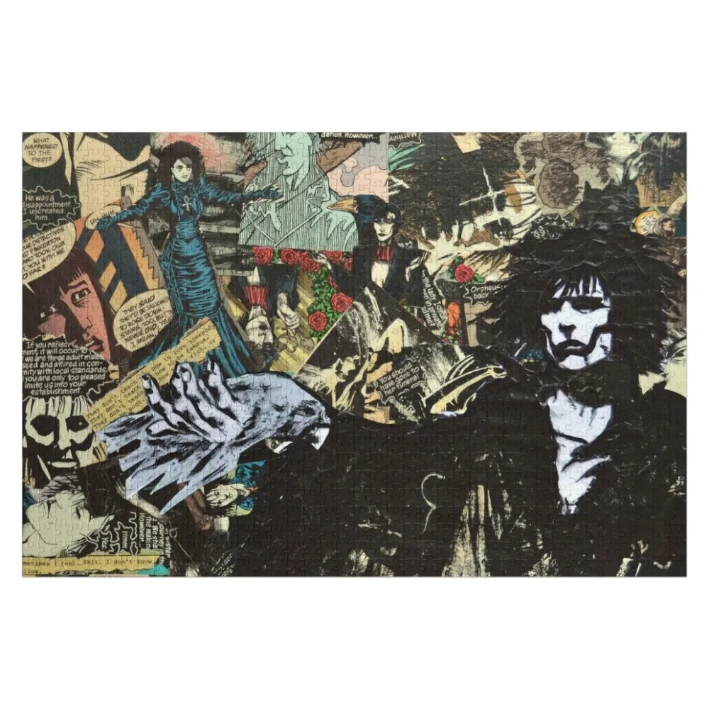 

Пазл с коллажем Sandman, настраиваемый подарок ребенку, персонализированные подарки, персонализированное имя, деревянные коробки, головоломка