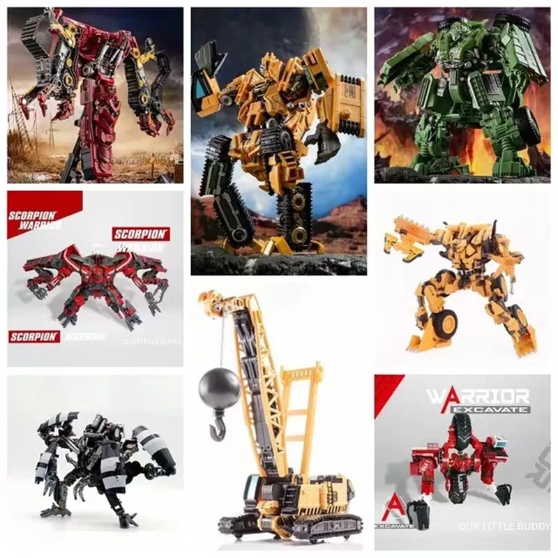 MT Transformation Devastator MT01 Rampage MT02 Scrapmetal MT03 MT04 MT05 MT06 MT07 MT08 Scavenger Action Figure Toys